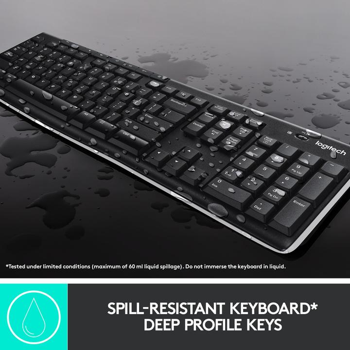 Produktbild Logitech MK270 Combo (CH, Kabellos)