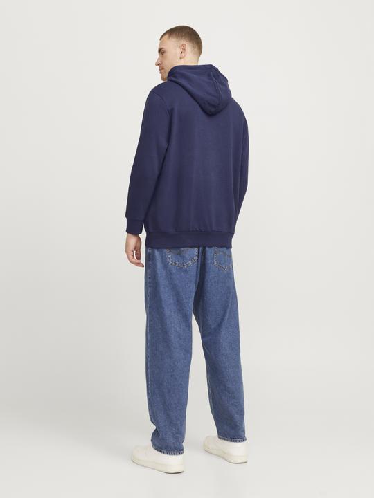 Actual product image Jack & Jones Jjecaleb Varsity Sweat Hood Noos Pls (3XL)