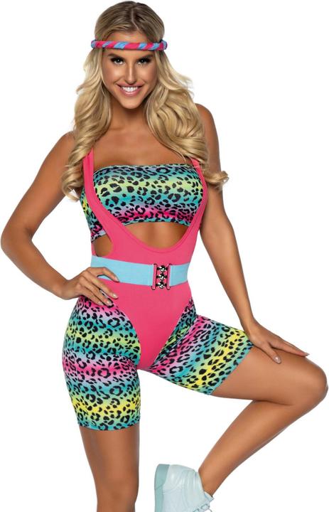 Immagine prodotto Leg Avenue Costume da ragazza sexy di aerobica (L)