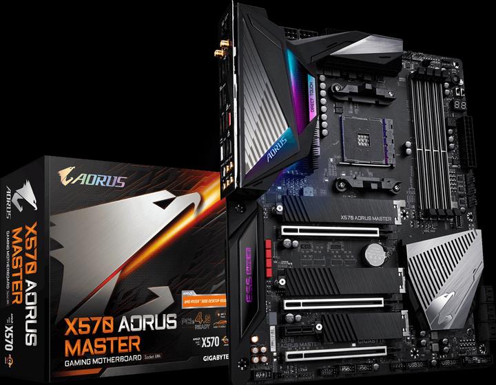 Produktbild Gigabyte X570 Aorus Master (AM4, AMD X570, ATX)