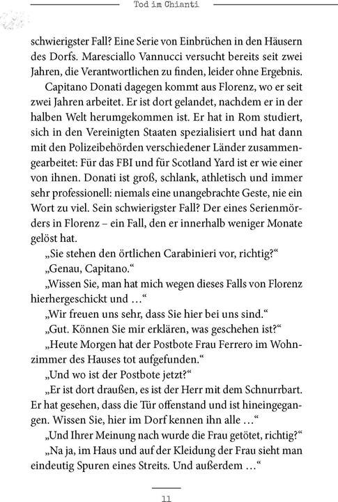 Actual product image Langenscheidt Krimi zweisprachig Italienisch - Morte nel Chianti - Tod im Chianti (A1/A2) (Italian, German, Valerio Vial, Dominic Butler, 2024)