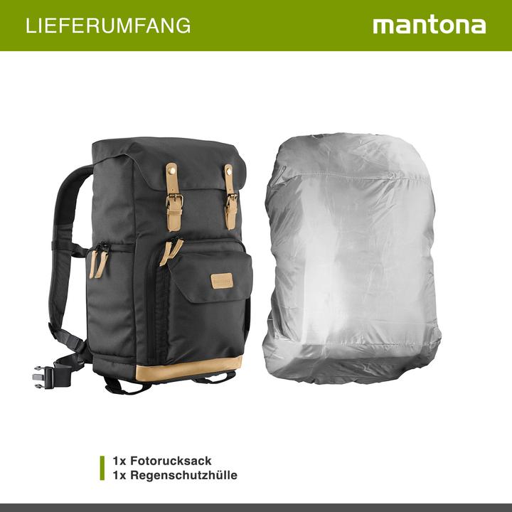 Productafbeelding mantona Luis (Foto rugzak, 19 l)