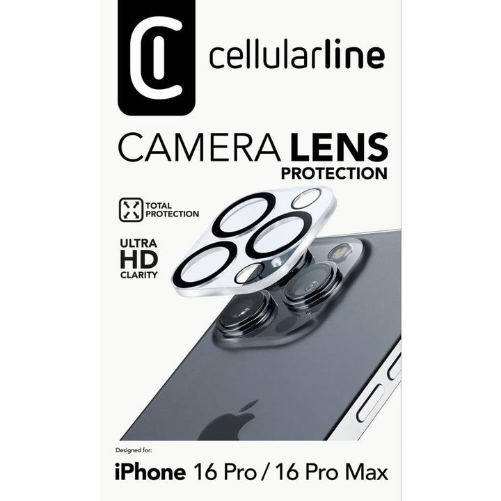 Image du produit Cellularline Camera Lens (1 pièce(s), Apple iPhone 16 Pro Max)