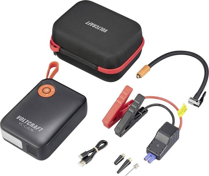 Produktbild Voltcraft Schnellstartsystem VC-CJS76 VC-16024485 Starthilfestrom (12 V)=300 A (600 A, 7200 mAh)