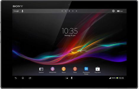 Actual product image Sony Xperia Tablet Z - WiFi (4G, 10.10", 16 GB, Black)