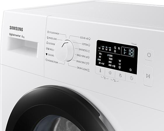 Image du produit Samsung Machine à laver WW60A3120BE/LE (6 kg, Gauche)
