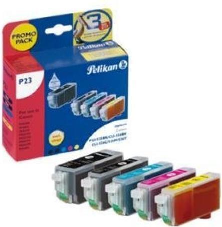 Actual product image Pelikan Cli-526, Pgi-525bk (M, PGBK, FC, Y, C)