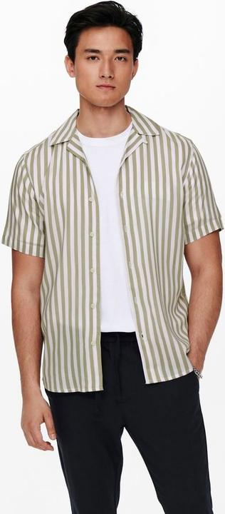 Actual product image Only & Sons Striped short sleeve shirt (XL)