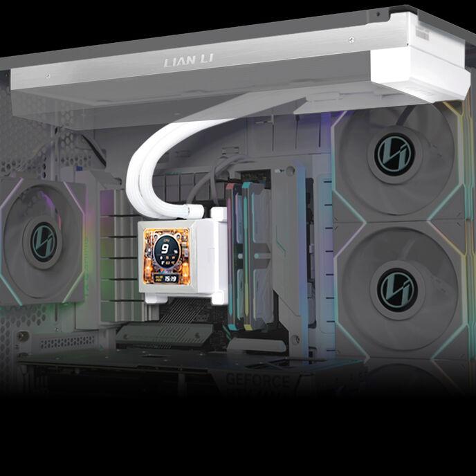 Productafbeelding Lian-Li HydroShift LCD 360 Fanless