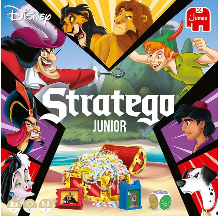 Image du produit Jumbo Stratego Junior Disney (Allemand, Français, Italien)