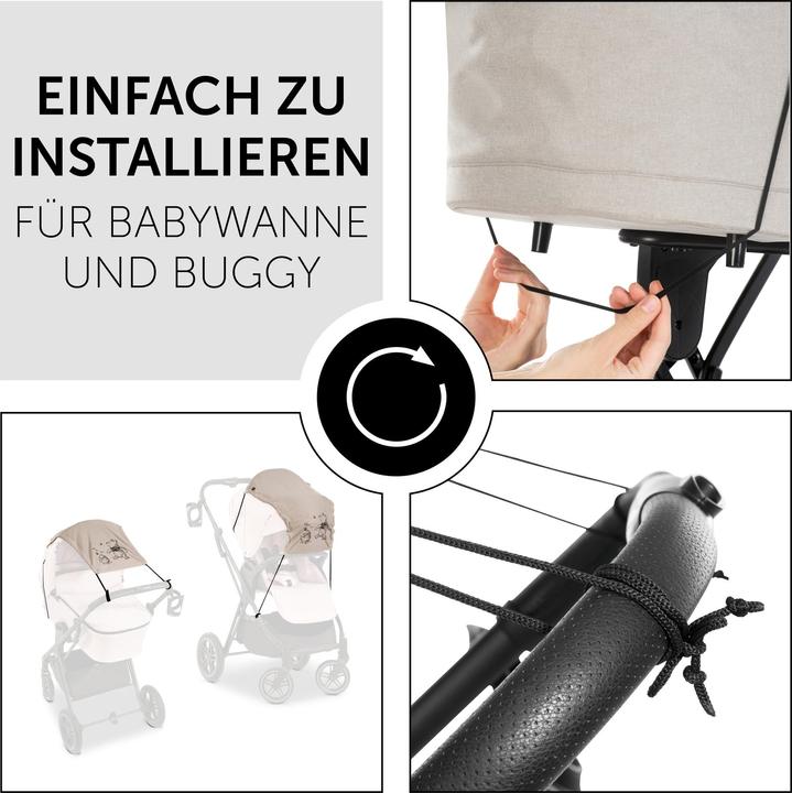 Produktbild Hauck Sunshade Winnie the Pooh Beige