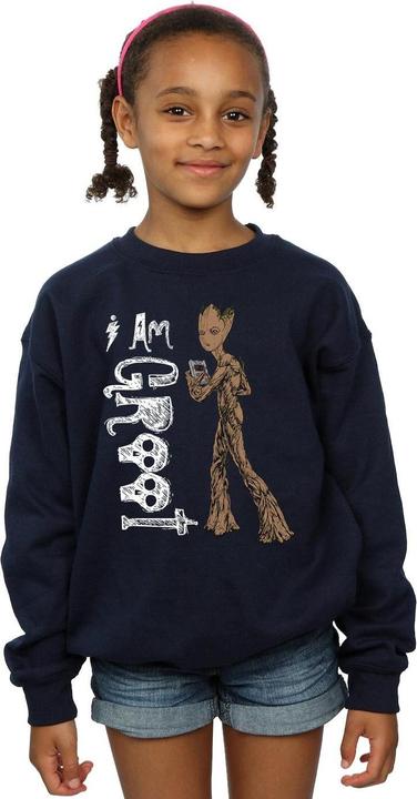 Produktbild Universal Textiles I Am Teenage Groot Sweatshirt Mädchen (140, 146)