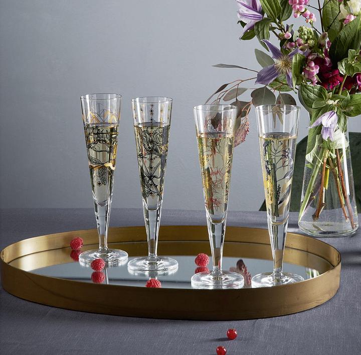Immagine prodotto Ritzenhoff Champus Gold Night #31 F23 (20.50 cl, 1 Occhiali, Bicchieri da champagne)