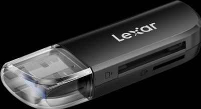 Actual product image Lexar Reader LRW300 Dual Slot SD/microSD USB 3.2