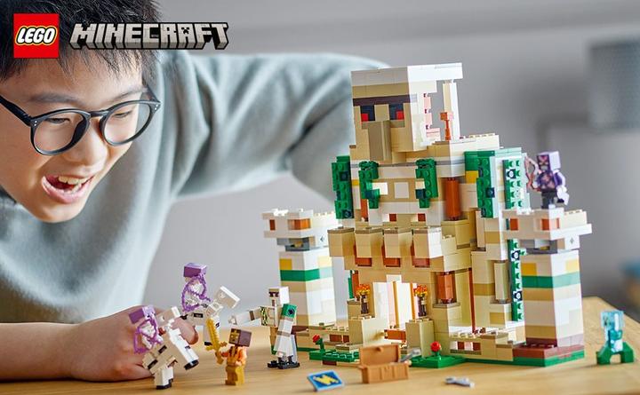 Produktbild LEGO Die Eisengolem-Festung (21250, LEGO Minecraft)