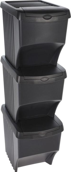 Image du produit Fs-Star Poubelle empilable 3 pièces (22 l)
