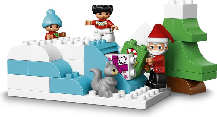Produktbild LEGO Winterspass mit dem Weihnachtsmann (10837)