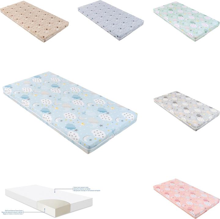 Actual product image Kikkaboo Crib mattress Fantasia (140 x 70 cm)