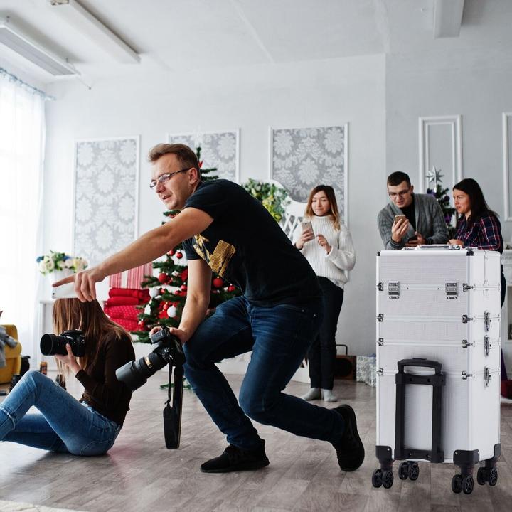 Immagine prodotto Arebos Custodia per cosmetici 4in1
