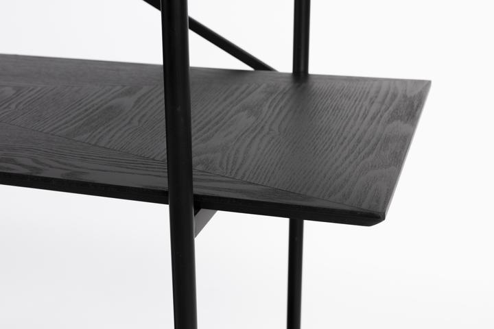 Actual product image Zuiver Shelf Cabinet Marcio Black (120 x 40 x 180 cm)
