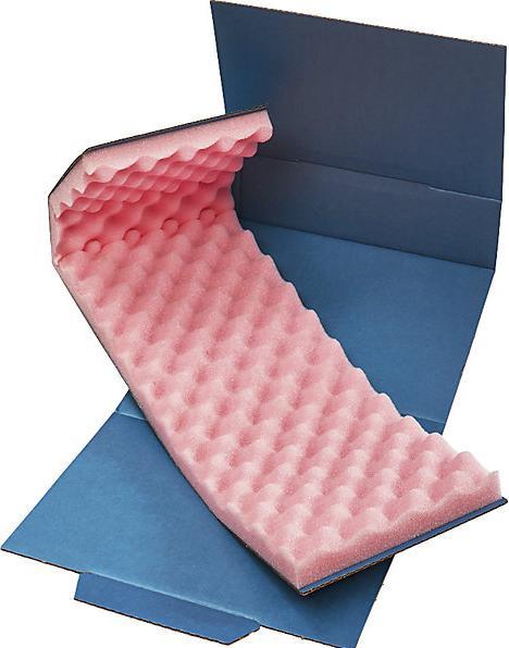 Immagine prodotto kaiserkraft Scatola con espanso ESD antistatica, spessore espanso 20 mm, lungh. x largh. x (1 x)