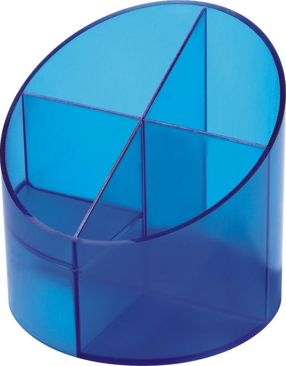 Blue transparent
