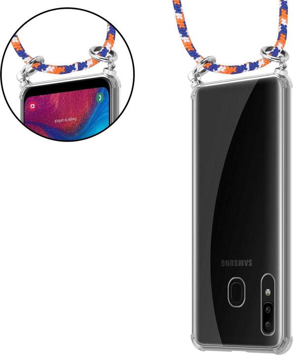 Produktbild Cadorabo TPU Handy Kette SILBER Cover