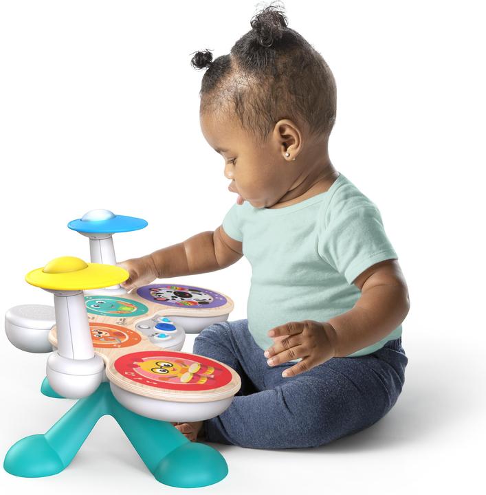 Actual product image Hape Deluxe Magic Touch Drum (German, English, French, Italian)