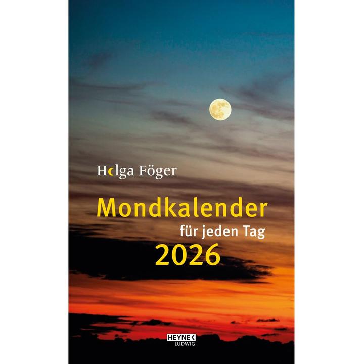 Actual product image Lunar calendar for every day 2026 (German)