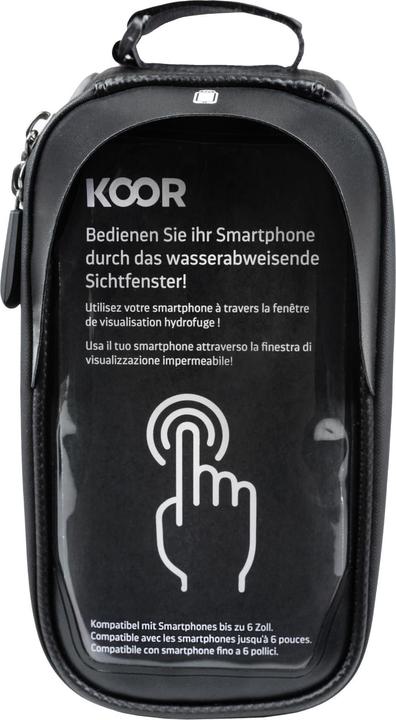 Actual product image Koor Velo mobile phone case 6.2 (2.86 l, Handlebar bag)