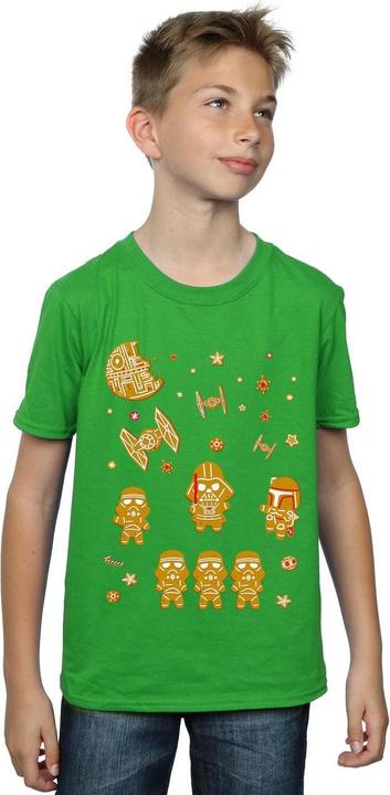 Actual product image Star Wars Boys Gingerbread Empire T-Shirt (152, 158)