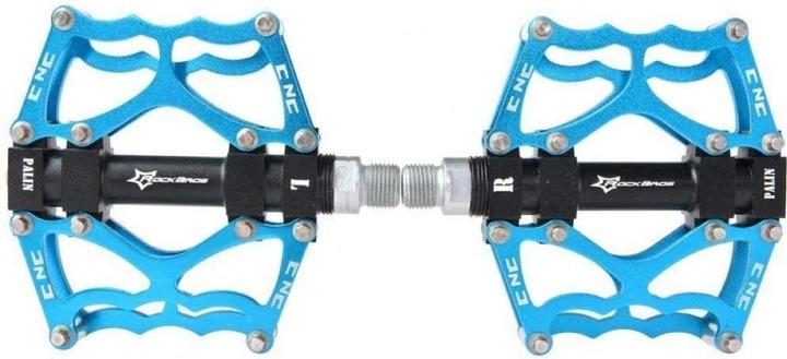 Produktbild Rockbros JT201012LBL bicycle pedal set - blue