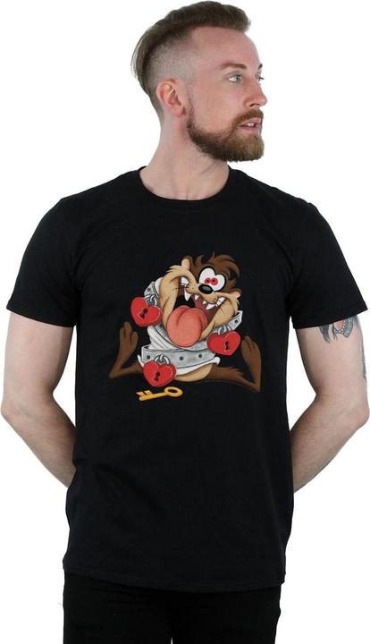 Immagine prodotto Looney Tunes Taz Valentine's Day Madly In Love Maglietta Uomo (M)