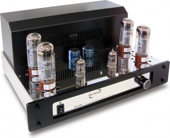 Image du produit Dynavox Amplificateur intégré mono à tubes VR80E chromé (Amplificateur à tube)