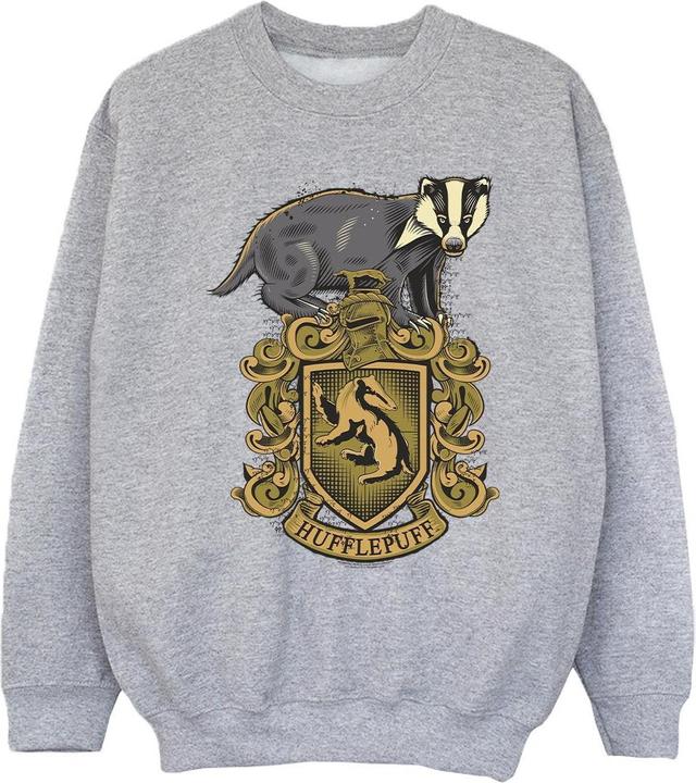Hufflepuff Sketch Crest Sweatshirt Mädchen