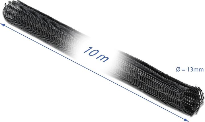 Produktbild Delock Geflechtschlauch (Kabelschlauch, 1000 cm)