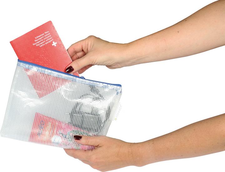 Produktbild Q-Connect Reissverschluss-Taschen (Dokumenten- & Geldtasche)