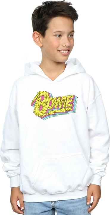 Produktbild David Bowie Moonlight 90s Logo Kapuzenpullover Jungen (140, 146)