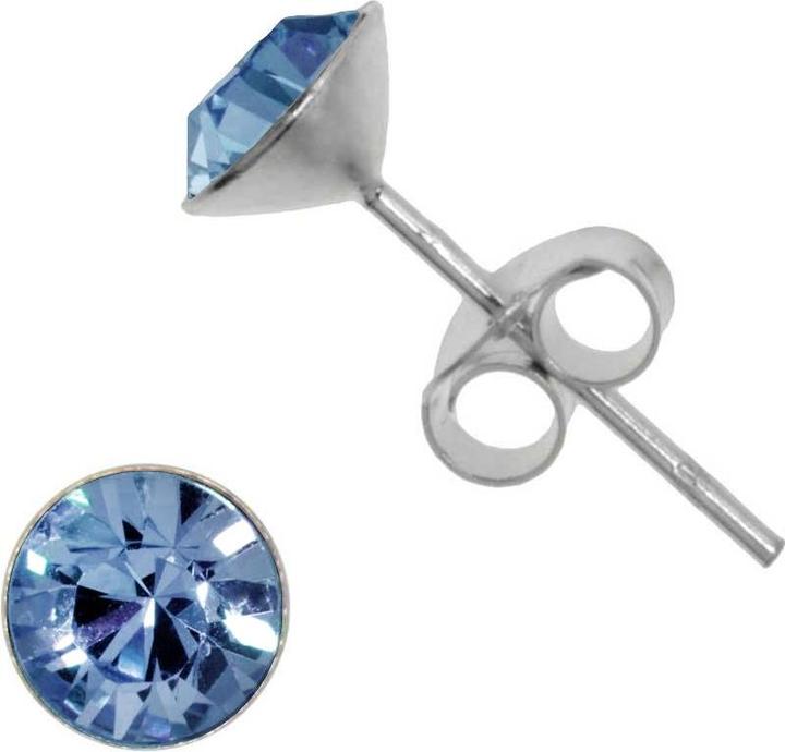 Bijouteria Ohrstecker (Silber 925, Kristall)