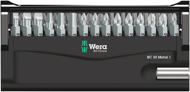 Produktbild Wera Werkzeug-Set, Kraftform Kompakt 28 + Bit-Check 30 Metal 1, 36-teilig (36 Teile)