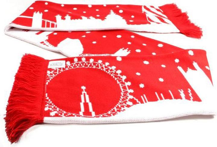 Universal Textiles Echarpe Tower Bridge Christmas
