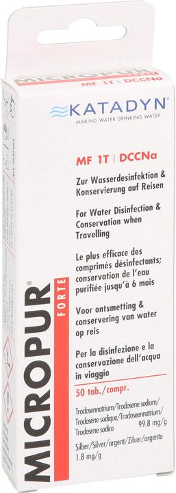 Image du produit Katadyn Micropur Forte MF 1/50T