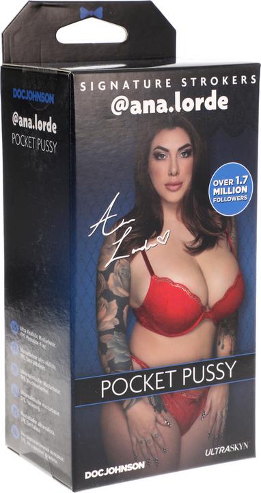 Actual product image Doc Johnson @ana.lorde - ULTRASKYN Pocket Pussy
