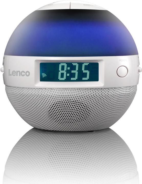 Produktbild Lenco Wellness Wecker mit Radio, 7 Farben und 3 Musik Tönen!