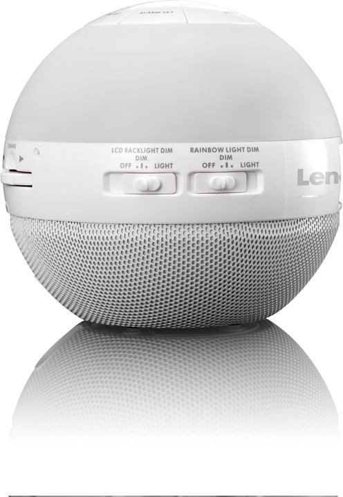 Produktbild Lenco Wellness Wecker mit Radio, 7 Farben und 3 Musik Tönen!