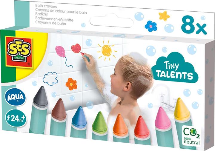Ses Pastelli da bagno Tiny Talents - 8 colori