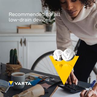 Produktbild Varta Electronics V13GA (2 Stk., LR44, 155 mAh)
