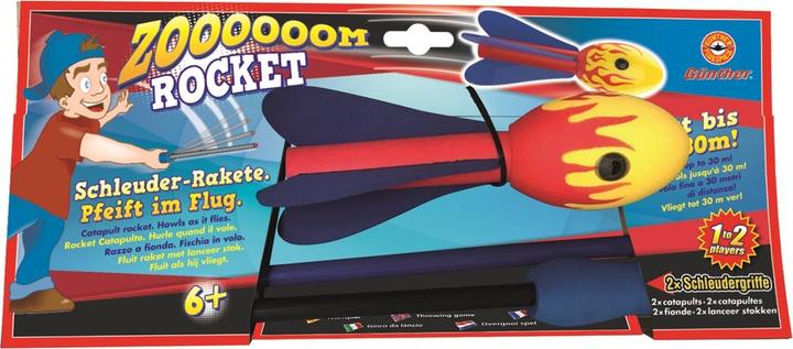 Actual product image Günther Flugspiele Zoom Rocket slingshot rocket