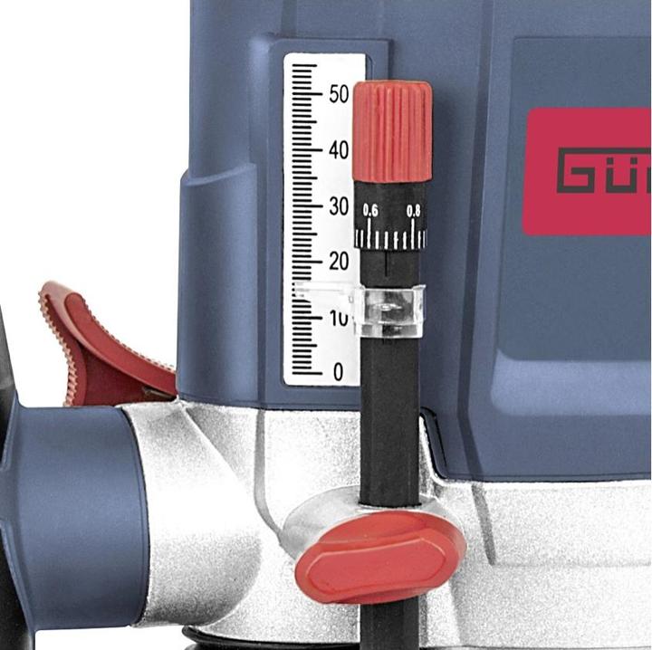Actual product image Güde OF 1200 E router with 1,200 watts