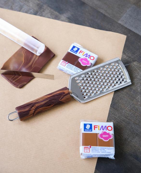 Immagine prodotto I Am Creative Grattugia per parmigiano, accessori Fimo, 5 pezzi.